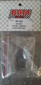 RS-152 RevoSlot Toyota GT One Painted Clear Parts Kit